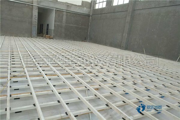 中學(xué)運(yùn)動場館地板施工步驟2
